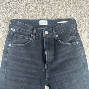 Citizens of Humanity Black Wash Premium Vintage Jeans Sz 24